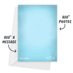 Pretty Floral Flat Hanukkah Photo Card