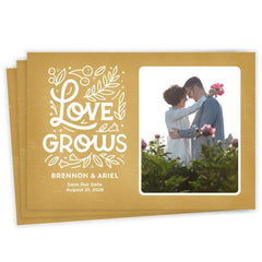 Love Grows Save the Date