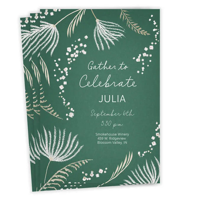 Gather to Celebrate Invitation