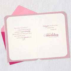 I Love You With All My Heart Birthday Card for Wife