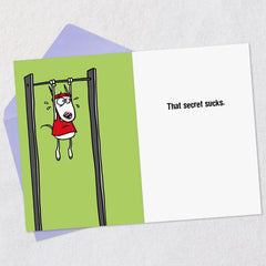 Maxine™ Secret to Staying Young Funny Birthday Card