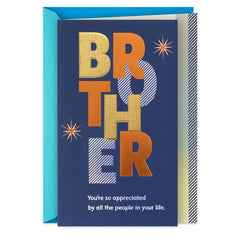 Take Time for You Birthday Card for Brother