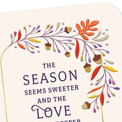Extra Grateful for Family Like You Thanksgiving Card