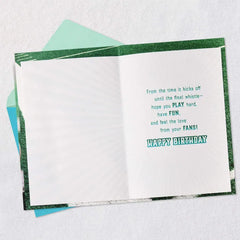 Hope You Feel the Game Day Love Birthday Card