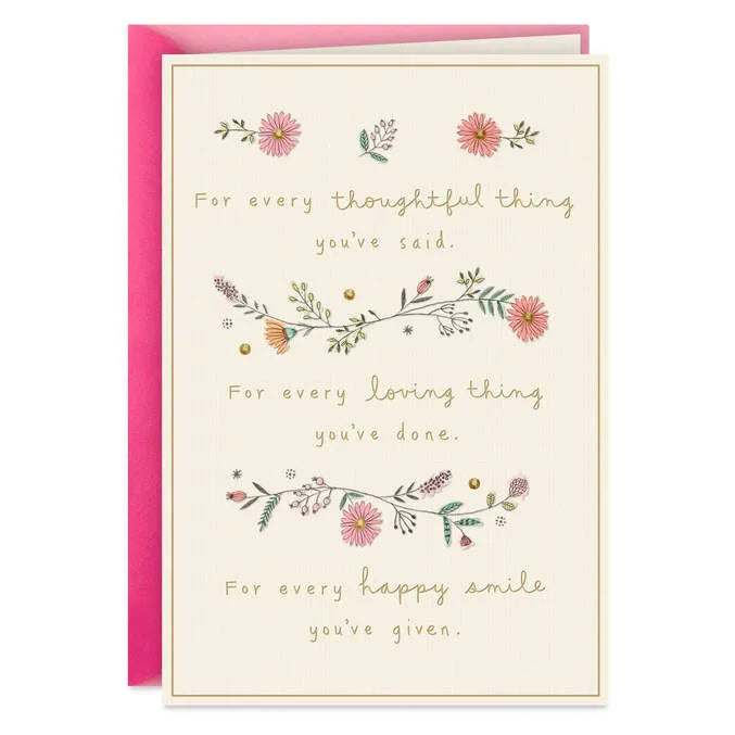 For Every Smile Birthday Card for Her