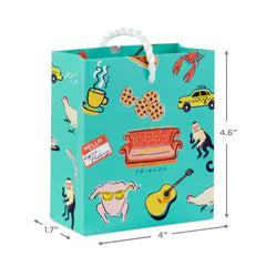 4.6" Friends Gift Card Holder Mini Bag