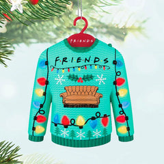 Friends Could We Be Any More Festive? Musical Ornament With Light