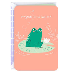 Congrats on the New Pad New Home Card