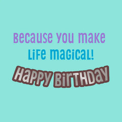 Disney Frozen You Make Life Magical Birthday Card for Great-Granddaughter