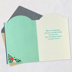 Here's to New Beginnings Rosh Hashanah Card