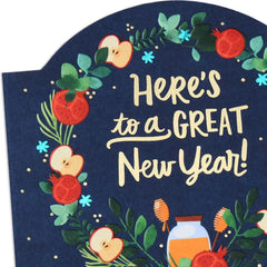 Here's to New Beginnings Rosh Hashanah Card