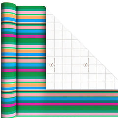 Fun Designs 3-Pack Assorted Wrapping Paper Mini Roll Bundle, 45 sq. ft. total