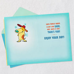 Friendly, Fun and Smart Birthday Card for Grandson