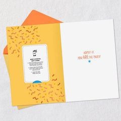 Fun Ticket Gift Card Greeting Birthday Card
