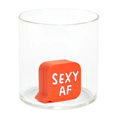 Charmers Sexy AF Funny Silicone Charm, 1.65" H