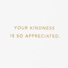ArtLifting Your Kindness Is Appreciated Thank-You Card