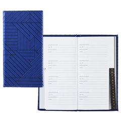Geometric Navy Password Keeper