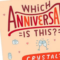 Milestone Gift Themes Funny Anniversary Card
