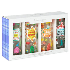 Gilmore Girls Seasons of Stars Hollow Drinking Glasses, Set of 4