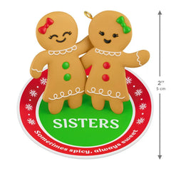 Sweet and Spicy Sisters Ornament