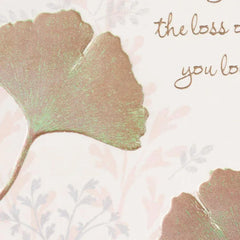 A Sheltering Space Sympathy Card
