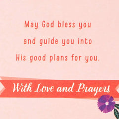 A Gift From God Religious Confirmation Card for Granddaughter