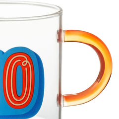 Glass 50th Birthday Mug, 17.5 oz.
