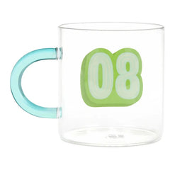 Glass 80th Birthday Mug, 17.5 oz.