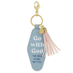 Go With God Keychain