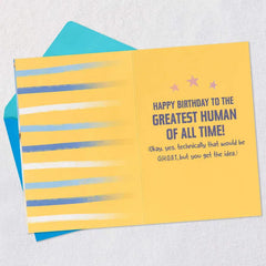 G.O.A.T. Funny Birthday Card