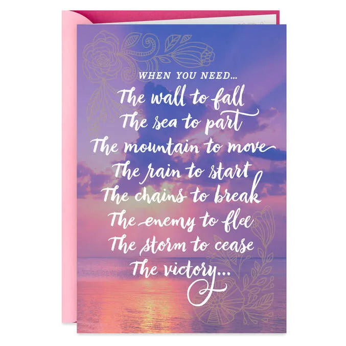 God Has Got You Covered Religious Encouragement Card