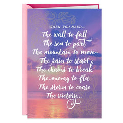 God Has Got You Covered Religious Encouragement Card