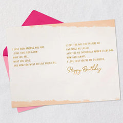 So Proud of You Birthday Card for Daughter
