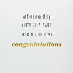 We're So Proud of You Graduation Card for Family