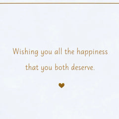 Wishing You Happiness Engagement Card