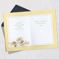 Wishing You Happiness Engagement Card