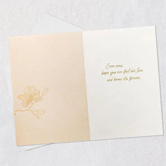 Her Love Is Forever Sympathy Card for Loss of Her