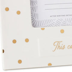 This Calls for Confetti Picture Frame, 4x6