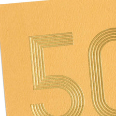 Celebrating a Big Day 50th Birthday Card