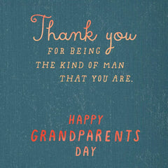 You Make the World Better Grandparents Day Card for Grandpa