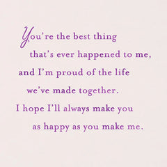 Your Are the Best Thing Romantic Love Card