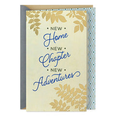 New Chapter, New Adventures New Home Card