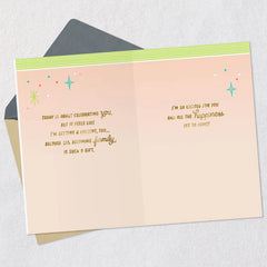 I'm So Excited for You Bridal Shower Card for Daughter-in-Law