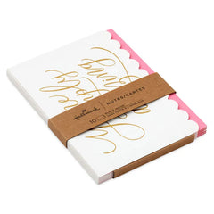 Simply Amazing Gold Lettering Blank Notes, Pack of 10