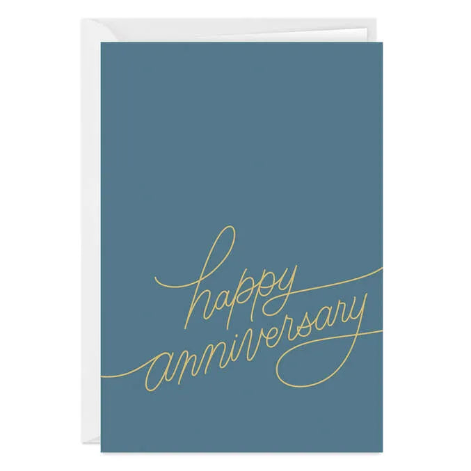Your Special Day Custom Anniversary Card