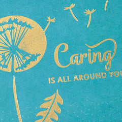 Caring Is All Around You Encouragement Card