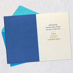 You're the Best of the Best Birthday Card for Brother From Sister