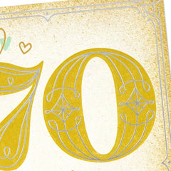 Lasting Love 70th Anniversary Card for Couple