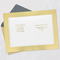 This Is Just the Beginning Congratulations Card