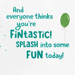 You're Fintastic Birthday Card for Kid